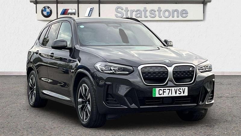 Grey Used 2022 BMW iX3 M Sport SUV | £25,099 (Good price) - Image 1/3