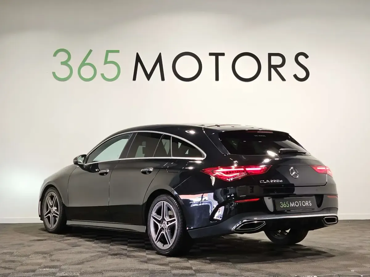 Used Mercedes CLA220 Shooting Brake AMG line 2020 Black Estate