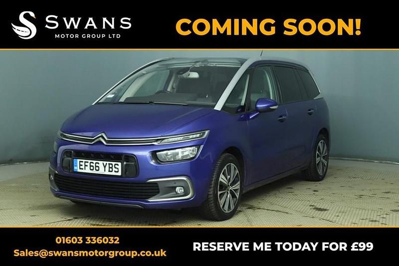 Used Citroën Grand C4 Picasso Flair 120 HP (88 kW) 2016 Blue MPV