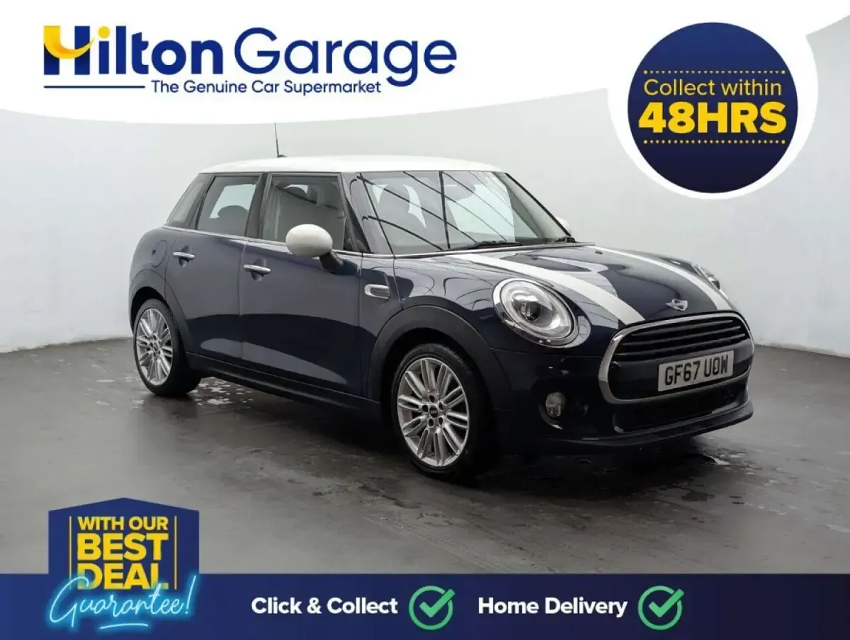 Usado Mini Cooper Hatch 136 CV (100 kW) 2017 Azul Utilitario