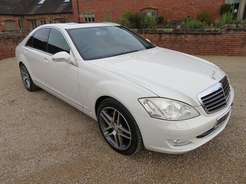 White Used 2008 Mercedes S350 Luxury Sedan | £14,995 - Image 1/4