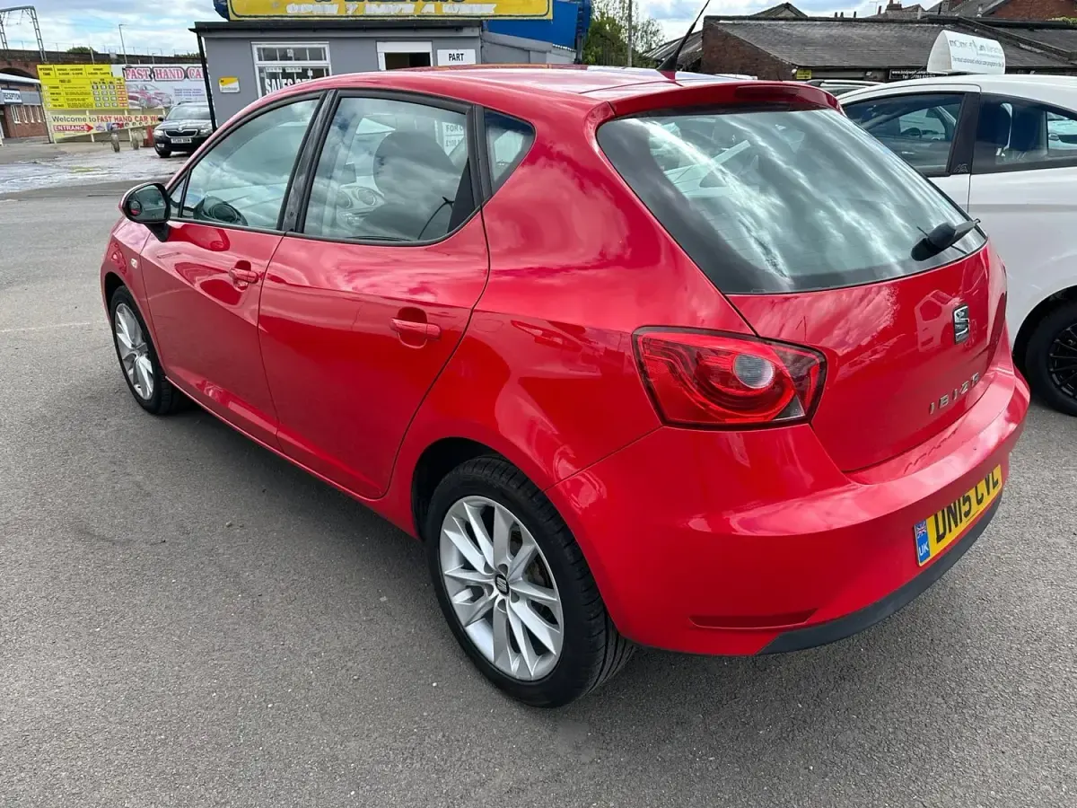 Gebraucht Seat Ibiza 85 PS (62 kW) 2015 Rot Kleinwagen
