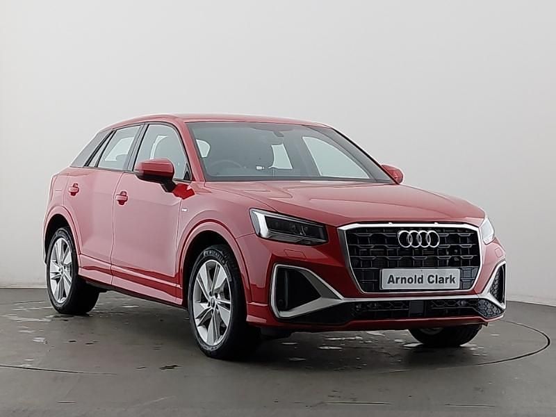 Used Audi Q2 S-Line 150 HP (110 kW) 2022 Red SUV