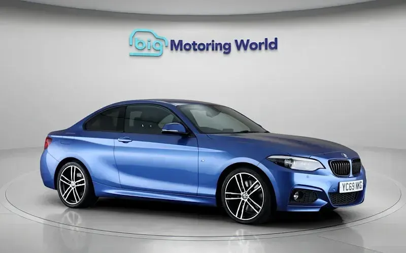 Used BMW 230 M Sport 252 HP (185 kW) 2019 Blue Coupe