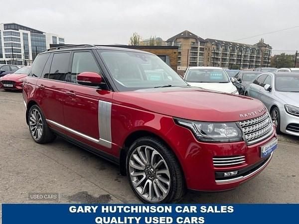Red Used 2017 Land Rover Range Rover Autobiography SUV | £22,995 (Super price) - Image 1/4