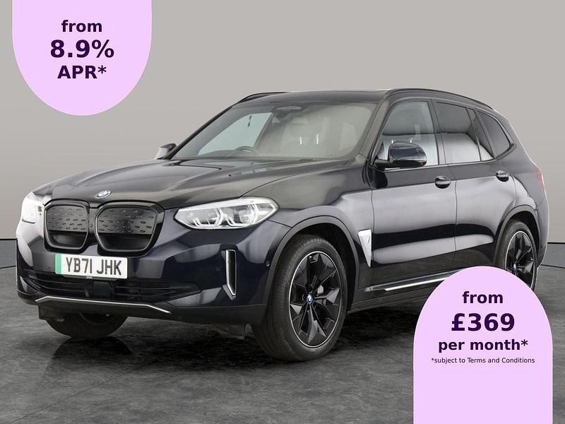 Black Used 2022 BMW iX3 Comfort Edition SUV | £25,343 (Good price) - Image 1/1
