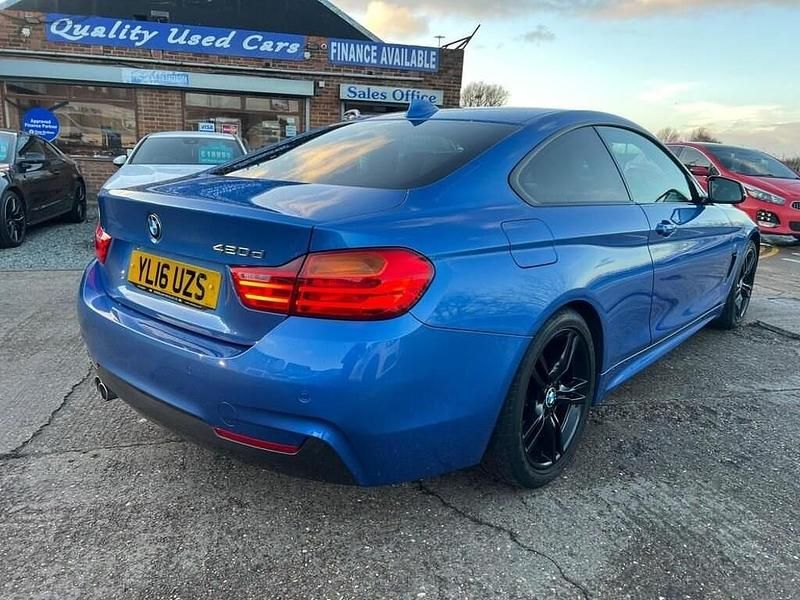 Used BMW 420 M Sport 190 HP (139 kW) 2016 Blue Coupe