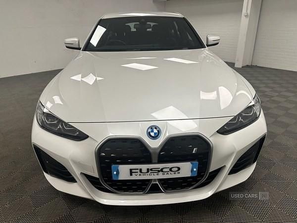 Used BMW i4 M Sport 250 kW (340 HP) 2022 White Sedan