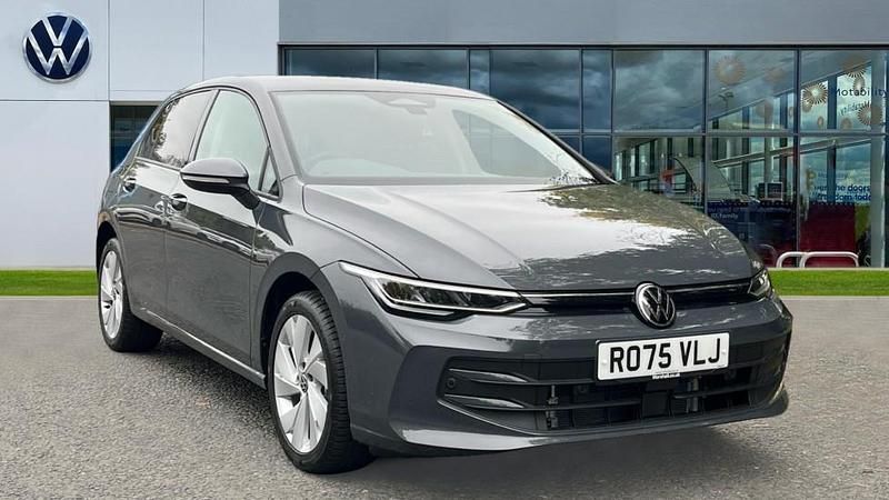 Dolphin grey metallic New 2025 VW Golf VIII Match Hatchback | £30,481 (Fair price) - Image 1/4