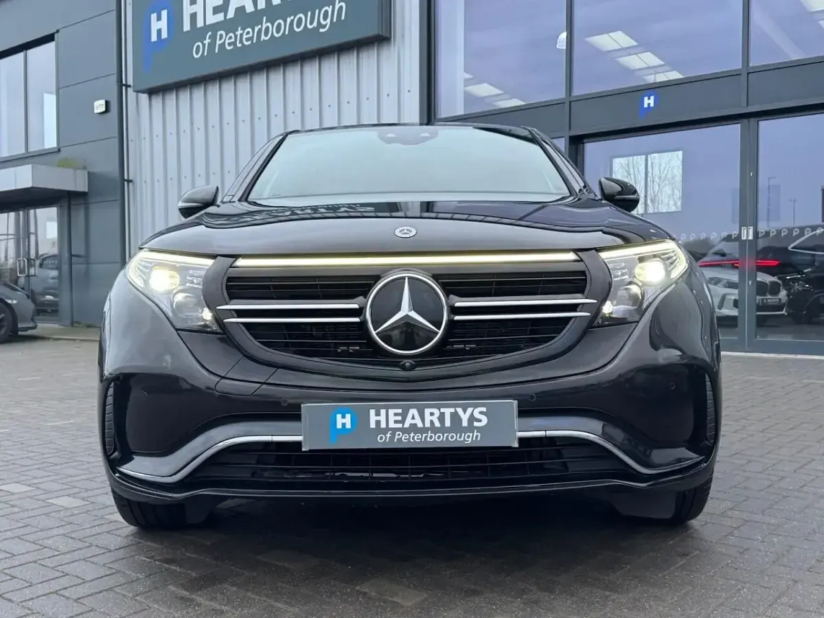 Used Mercedes EQC400 AMG line 300 kW (408 HP) 2022 Black SUV