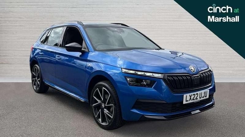 Blue Used 2022 Skoda Kamiq Monte Carlo SUV | £18,141 (Fair price) - Image 1/4
