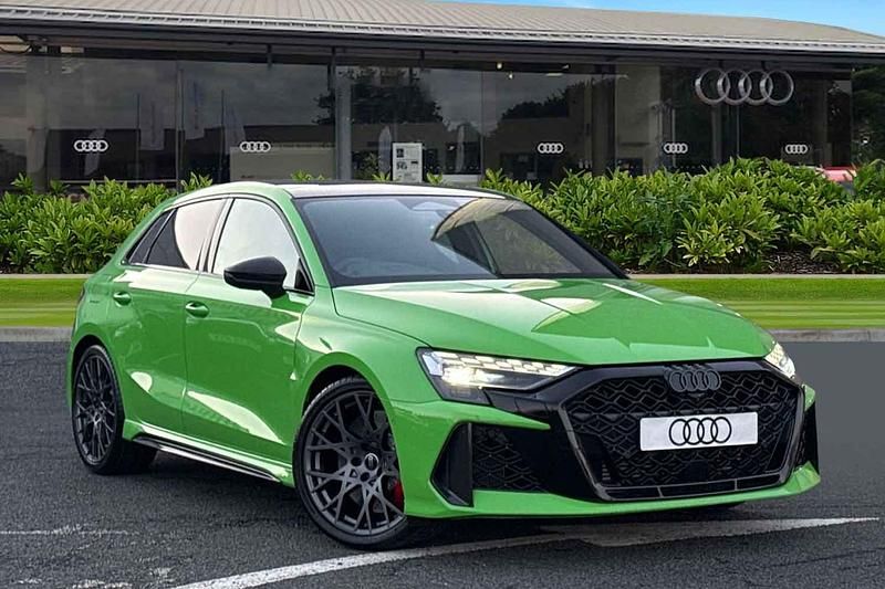 Green New 2025 Audi RS3 Performance Sedan | £65,380 (Fair price) - Image 1/4