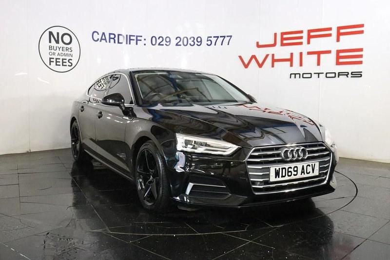 Used Audi A5 Sportback Sport 150 HP (110 kW) 2020 Black Hatchback