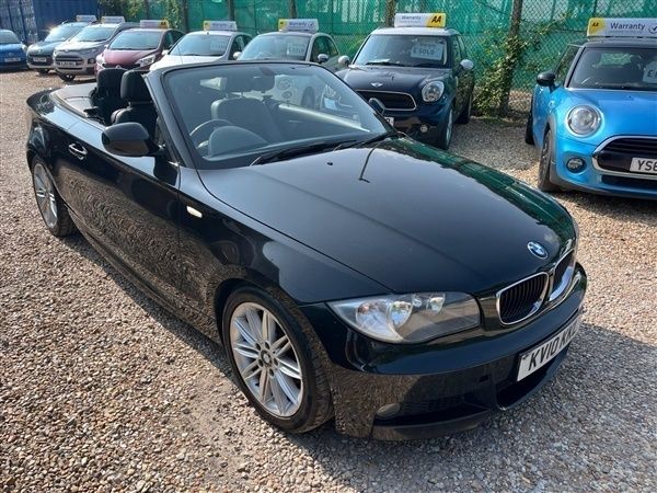 Black Used 2010 BMW 118 Cabriolet M Sport Cabriolet | £3,995 (A bit pricey) - Image 1/1