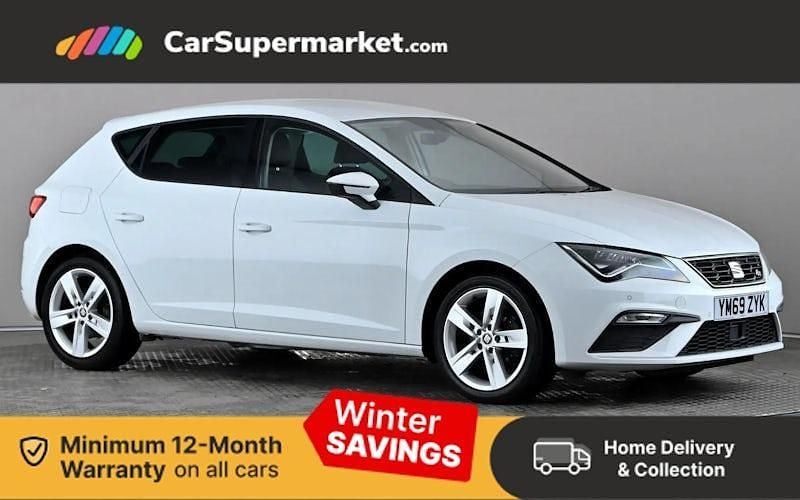 White Used 2020 Seat Leon FR Hatchback | £11,697 (Fair price) - Image 1/3