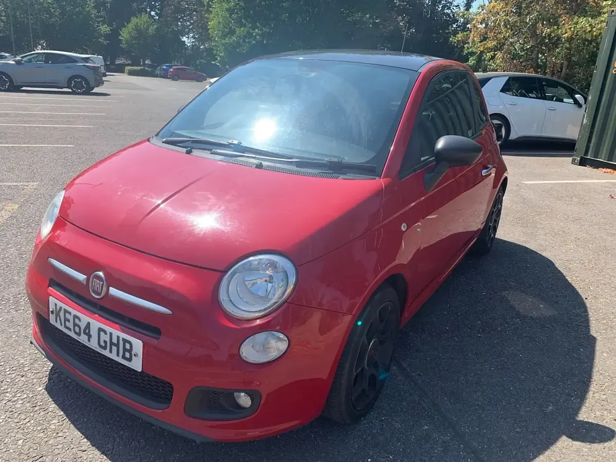 Used Fiat 500 S 105 HP (77 kW) 2015 Red Hatchback