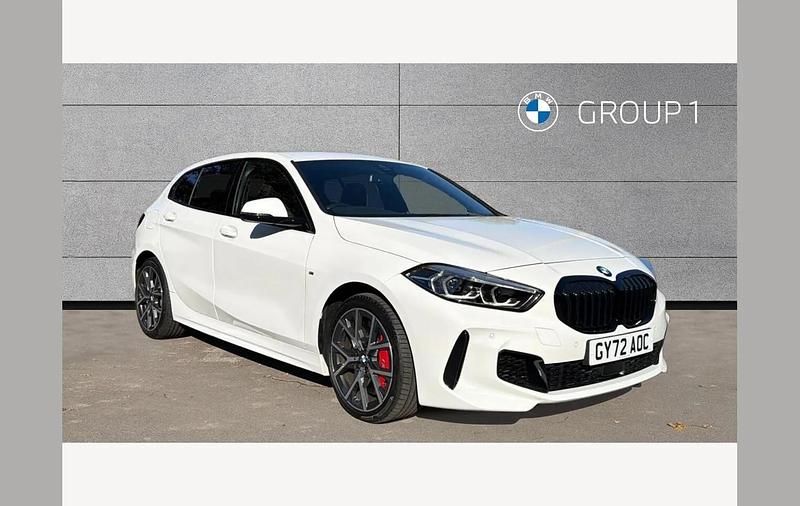 White Used 2022 BMW 128 Comfort Edition Hatchback | £25,950 (Fair price) - Image 1/4