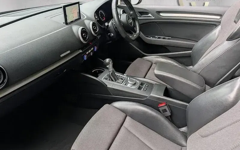 Used Audi A3 Cabriolet S-Line 150 HP (110 kW) 2017 Black Cabriolet
