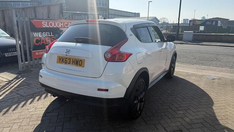 Used Nissan Juke N-TEC 2013 White SUV