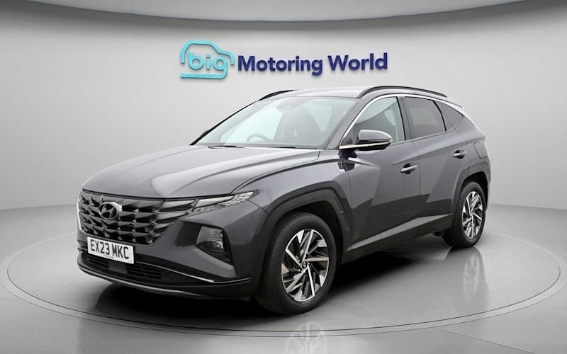 Usado Hyundai Tucson Premium 180 CV (132 kW) 2023 Gris SUV