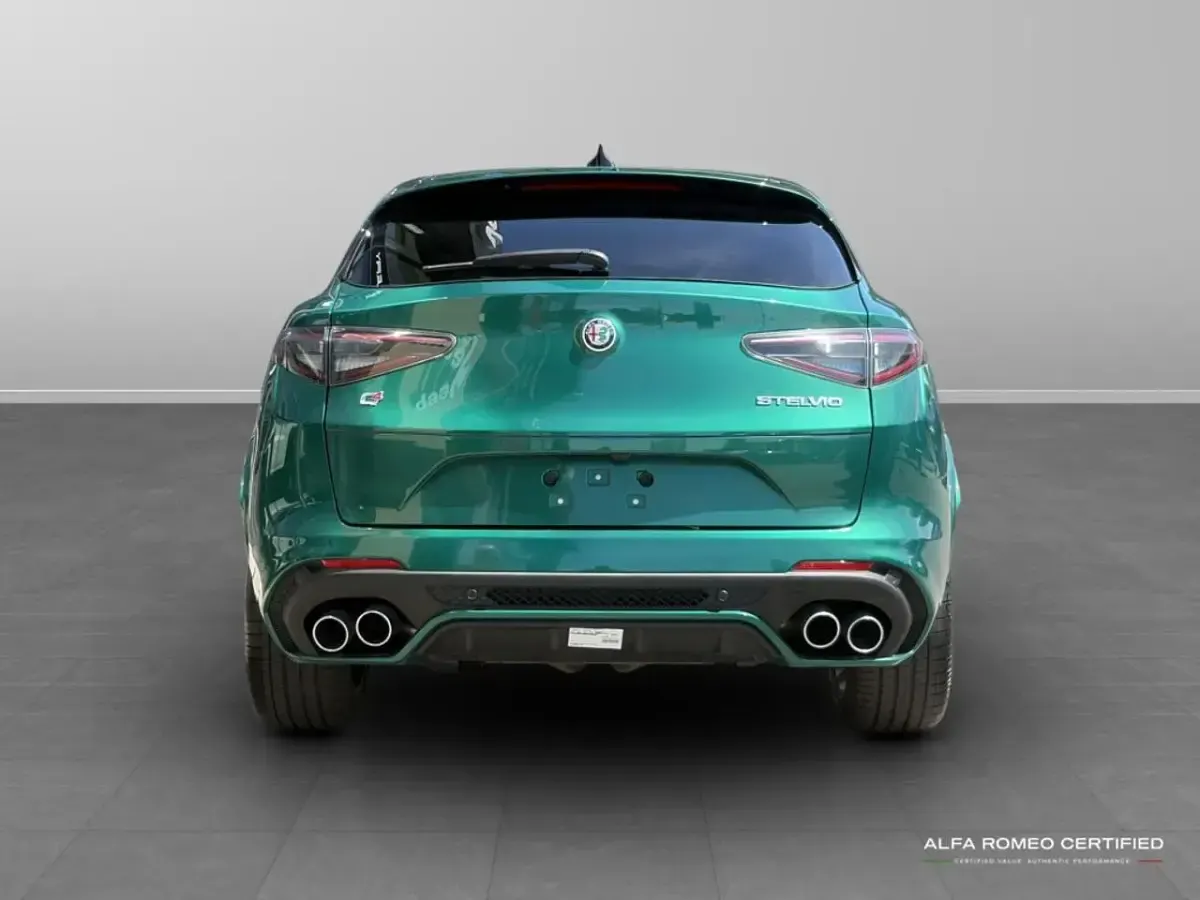 New Alfa Romeo Stelvio Quadrifoglio 511 HP (375 kW) 2026 Green SUV