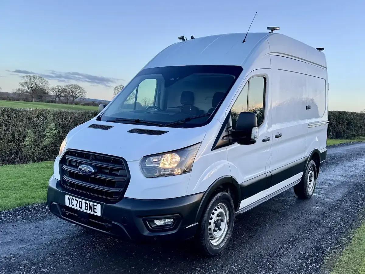 Used Ford Transit 130 HP (95 kW) 2020 White Van