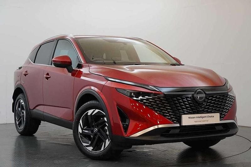 Red Used 2024 Nissan Qashqai N-Connecta SUV | £24,799 (Expensive) - Image 1/3