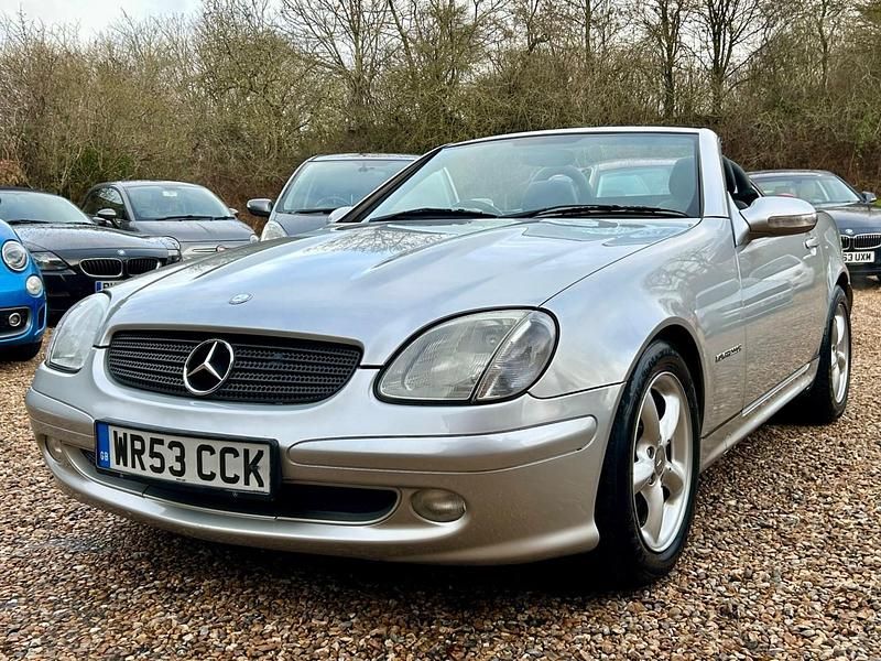 Used Mercedes SLK230 2003 Silver Cabriolet