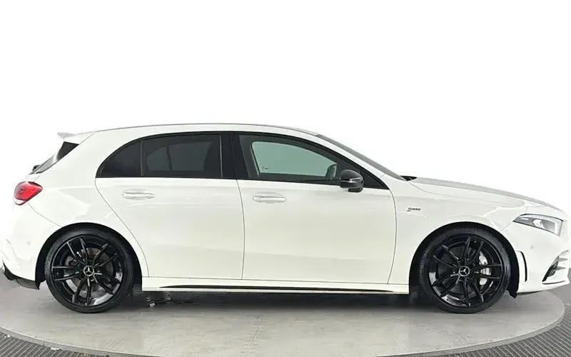 Used Mercedes A35 AMG Premium 306 HP (225 kW) 2021 White Hatchback