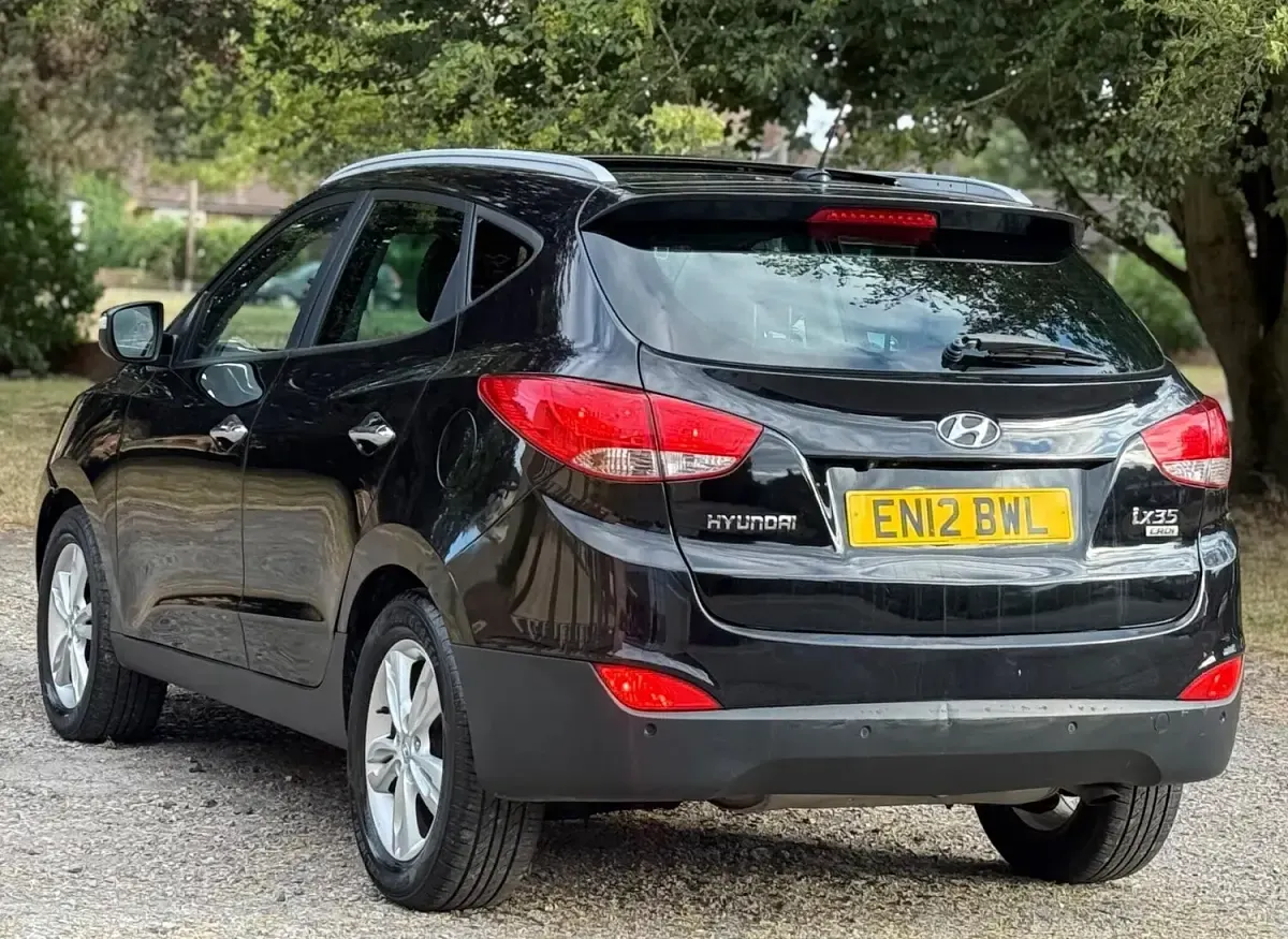 Used Hyundai ix35 Premium 115 HP (84 kW) 2012 Black SUV