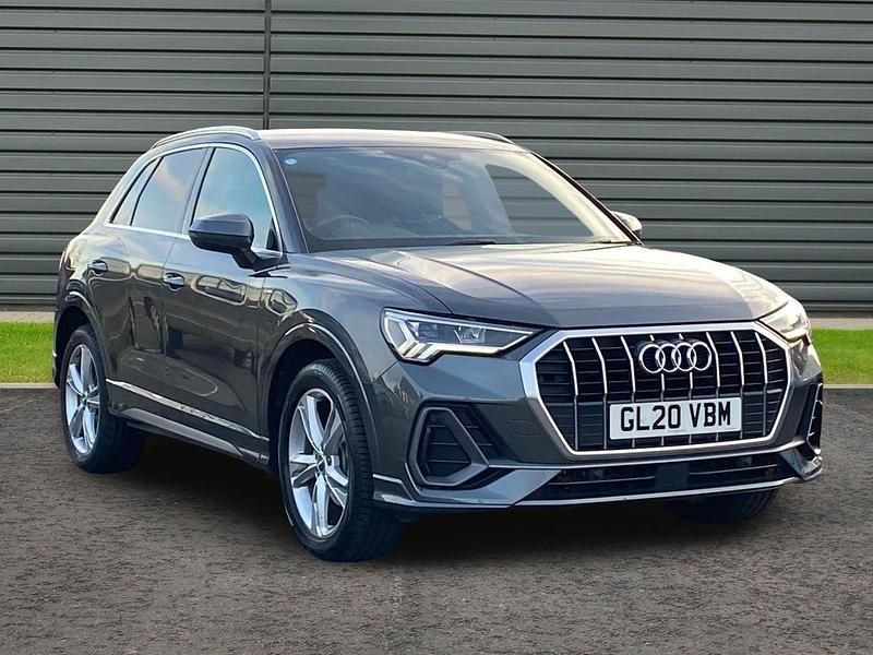 Grey Used 2020 Audi Q3 S-Line SUV | £22,795 (Fair price) - Image 1/4