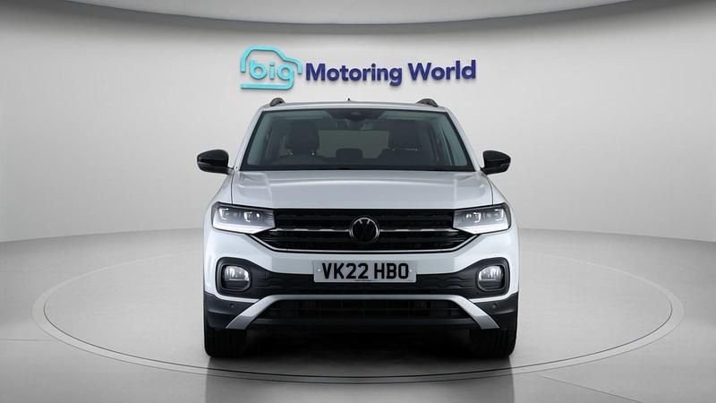 Used VW T-Cross Black Edition 108 HP (79 kW) 2022 White SUV