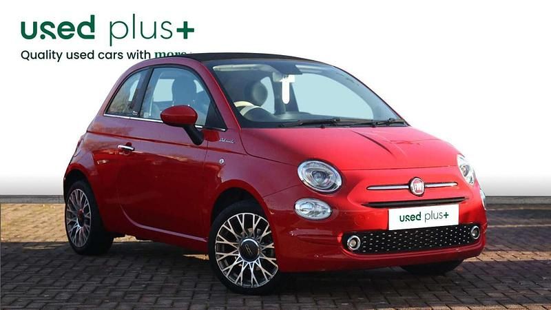 Used Fiat 500 Dolcevita 70 HP (51 kW) 2022 Red Cabriolet