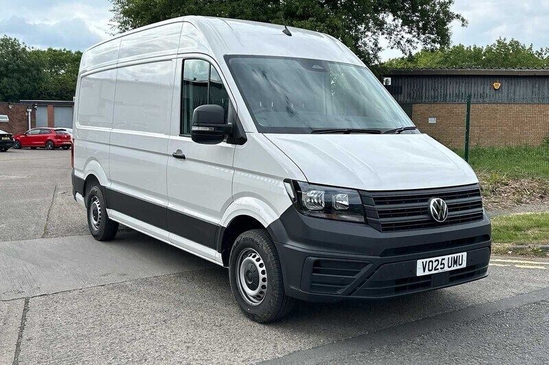 White New 2025 VW Crafter Van | £34,990 (Fair price) - Image 1/4
