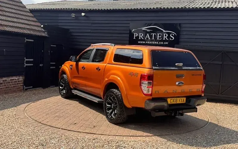 Used Ford Ranger Wildtrack 200 HP (147 kW) 2018 Orange Pickup
