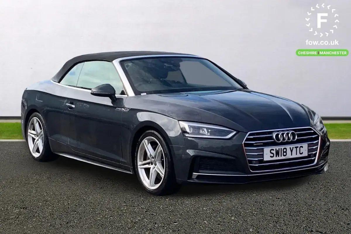 Used Audi A5 Cabriolet S-Line 252 HP (185 kW) 2018 Cabriolet