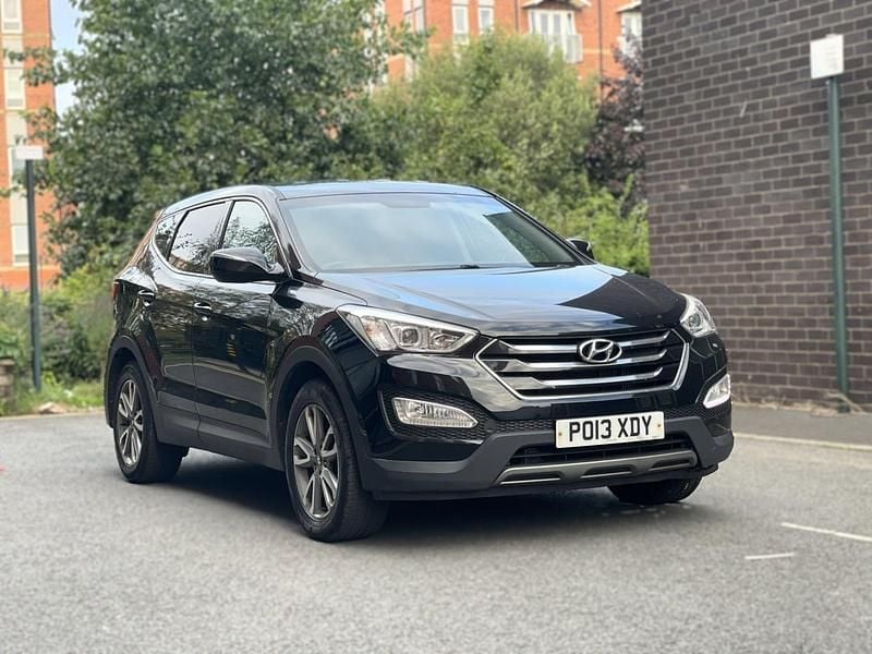 Black Used 2013 Hyundai Santa Fe Style SUV | £5,275 (Fair price) - Image 1/4