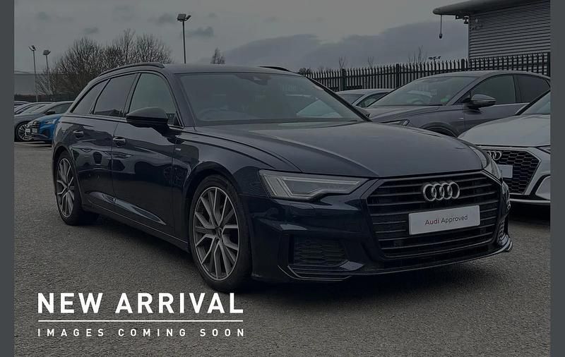 Used Audi A6 Black Edition 200 HP (147 kW) 2021 Blue Estate
