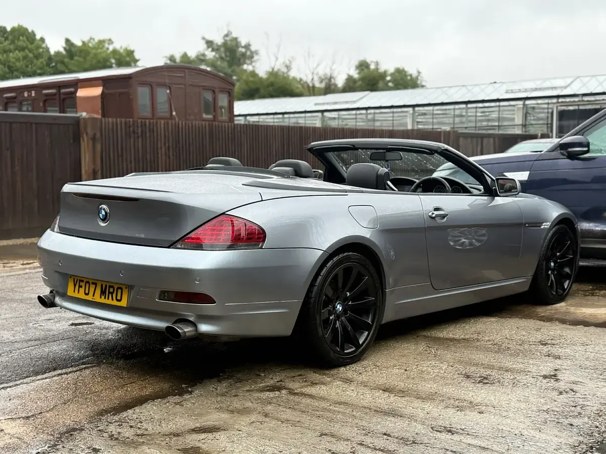 Used BMW 630 Cabriolet Sport Line 2007 Grey Cabriolet