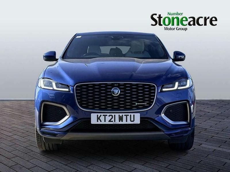 Used Jaguar F-Pace R-Dynamic 250 HP (183 kW) 2021 Blue SUV