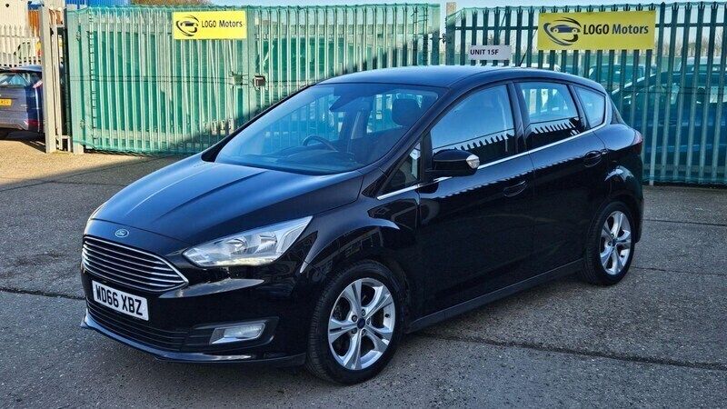 Black Used 2017 Ford C-MAX Titanium MPV | £6,799 (Fair price) - Image 1/4
