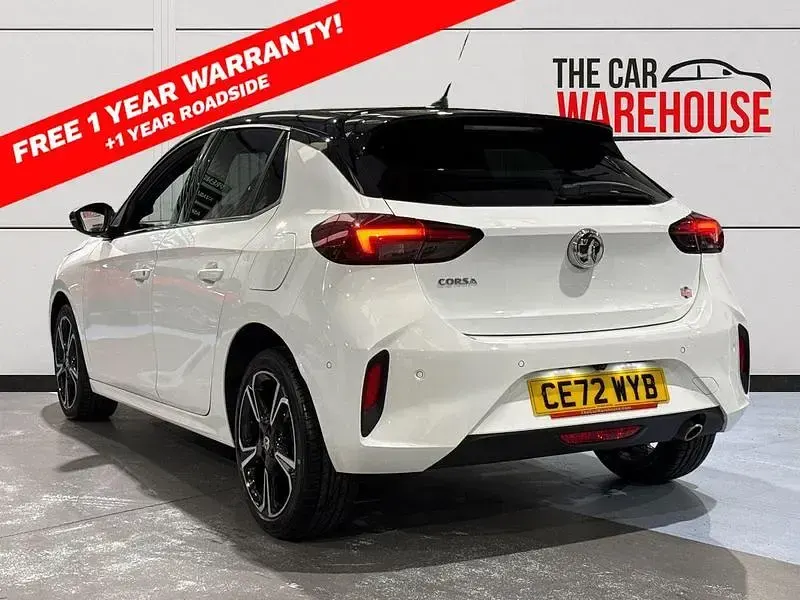 Used Vauxhall Corsa Ultimate 99 HP (72 kW) 2022 White Hatchback
