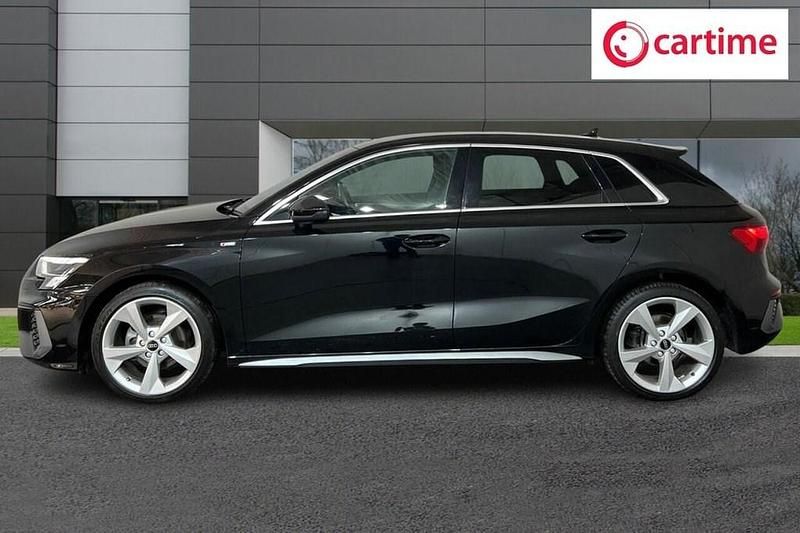 Used Audi A3 Sportback S-Line 150 HP (110 kW) 2023 Black Hatchback