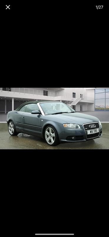 Used Audi A4 Cabriolet S-Line 2006 Grey Cabriolet