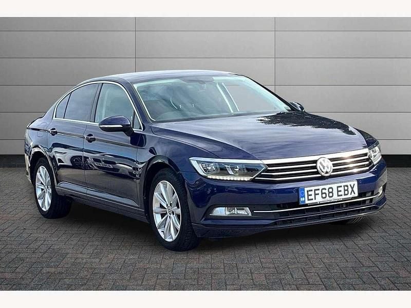 Blue Used 2018 VW Passat Business Sedan | £9,250 (Good price) - Image 1/2