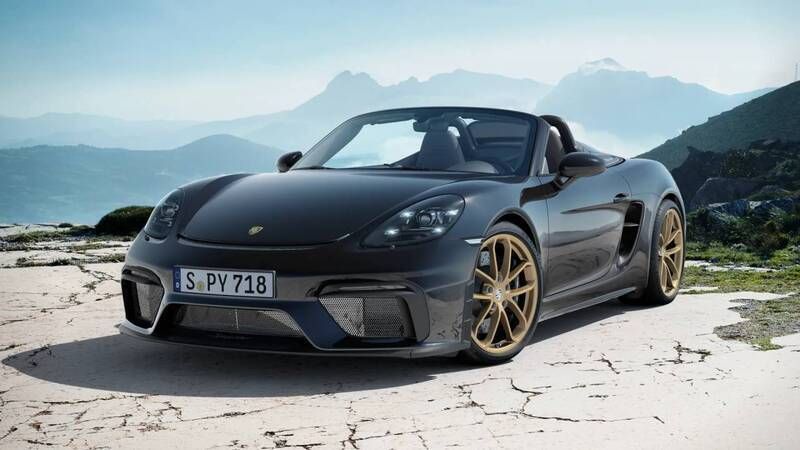 Black Used 2023 Porsche 718 Spyder | £94,995 - Image 1/4
