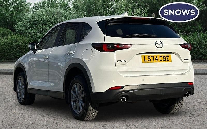 Used Mazda CX-5 Center-Line 165 HP (121 kW) 2024 Arctic white SUV