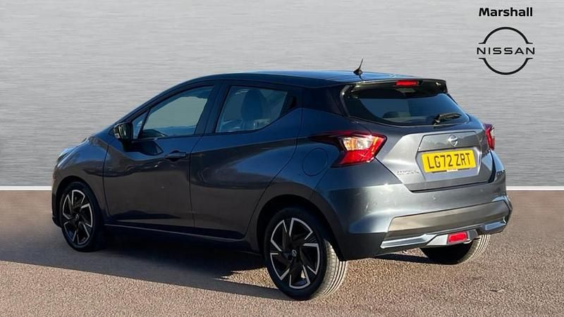 Used Nissan Micra Acenta 92 HP (67 kW) 2022 Grey Hatchback