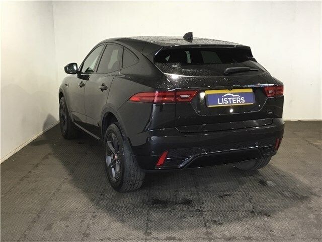 Metallic santorini black Used 2021 Jaguar E-Pace R-Dynamic SUV | £22,990 (Fair price) - Image 1/4