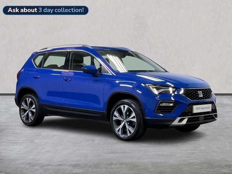 Blue Used 2022 Seat Ateca SE Technology SUV | £20,357 (Fair price) - Image 1/4